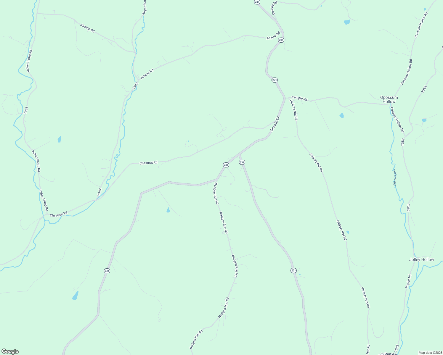 map of restaurants, bars, coffee shops, grocery stores, and more near 620 Mount Hope Ridge Road in Claysville