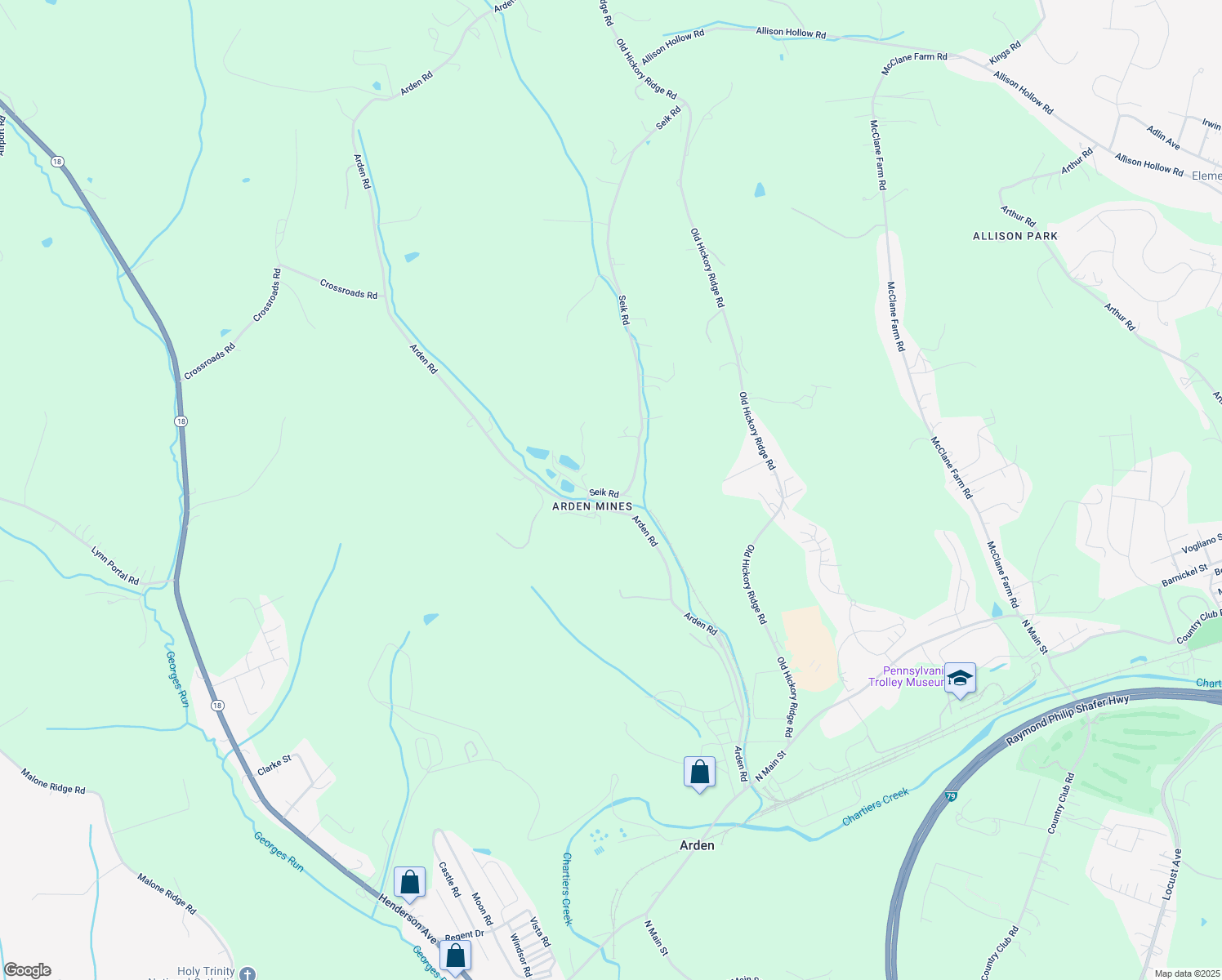 map of restaurants, bars, coffee shops, grocery stores, and more near 19 Seik Road in Washington