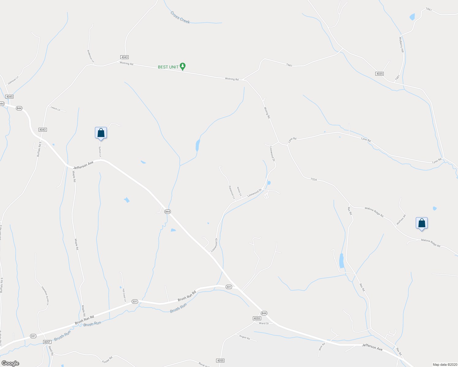 map of restaurants, bars, coffee shops, grocery stores, and more near 98 Patterson Lane in Washington