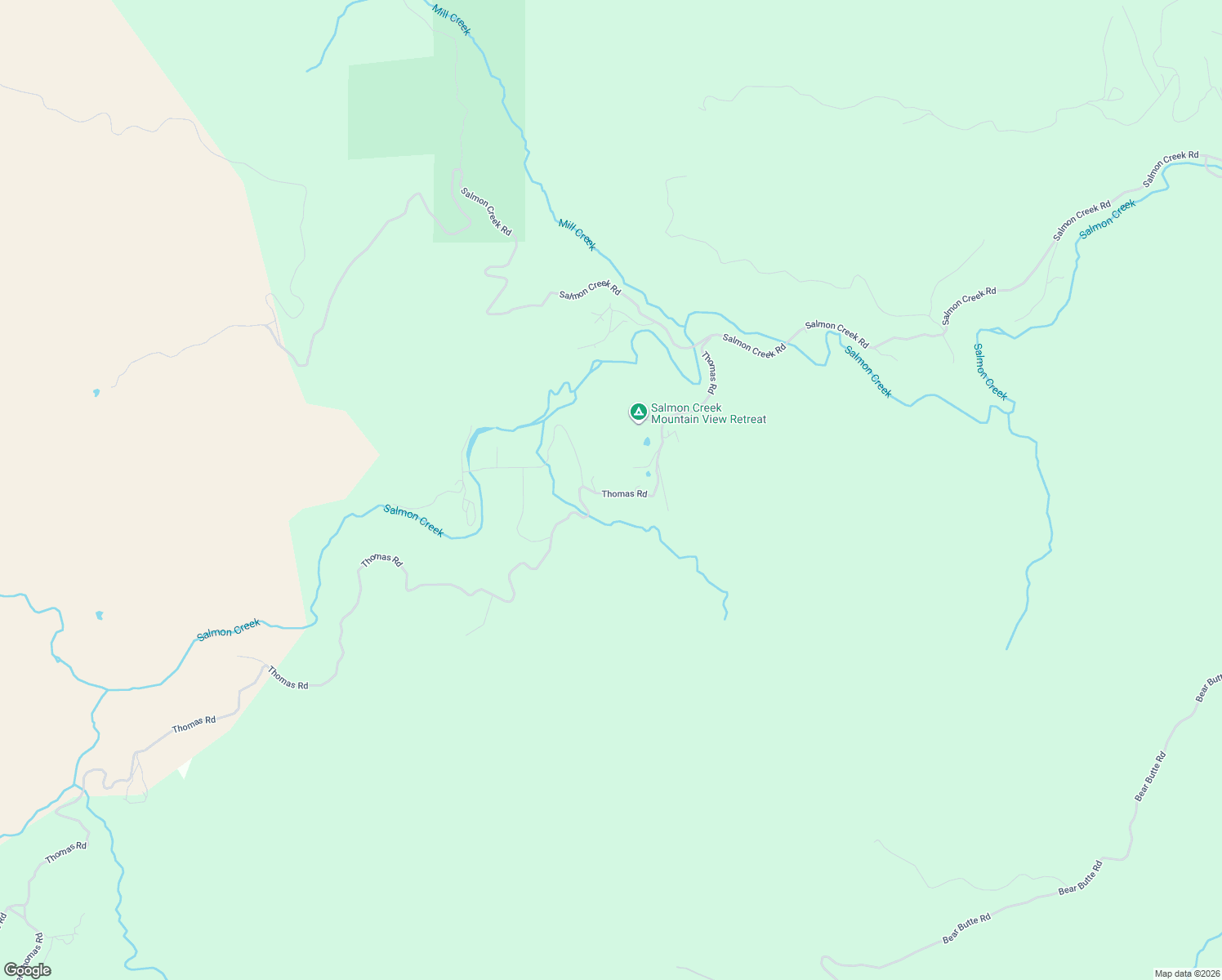 map of restaurants, bars, coffee shops, grocery stores, and more near 282 Thomas Road in Humboldt