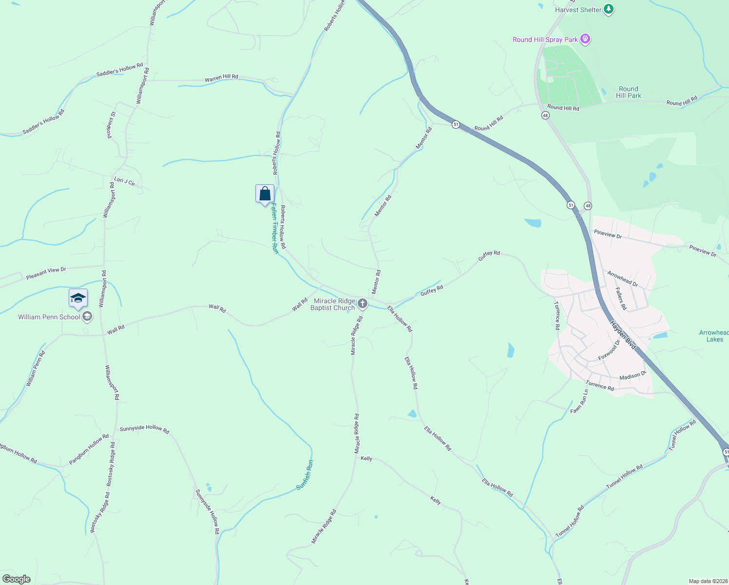 map of restaurants, bars, coffee shops, grocery stores, and more near 8155 Mentor Road in Elizabeth