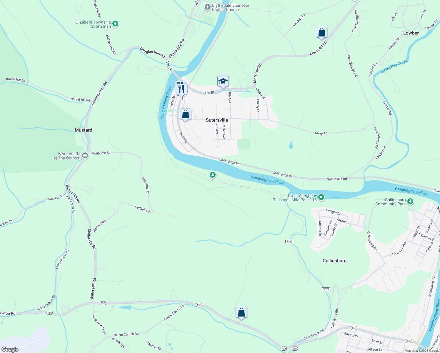 89 Smithdale Road, West Newton PA Walk Score