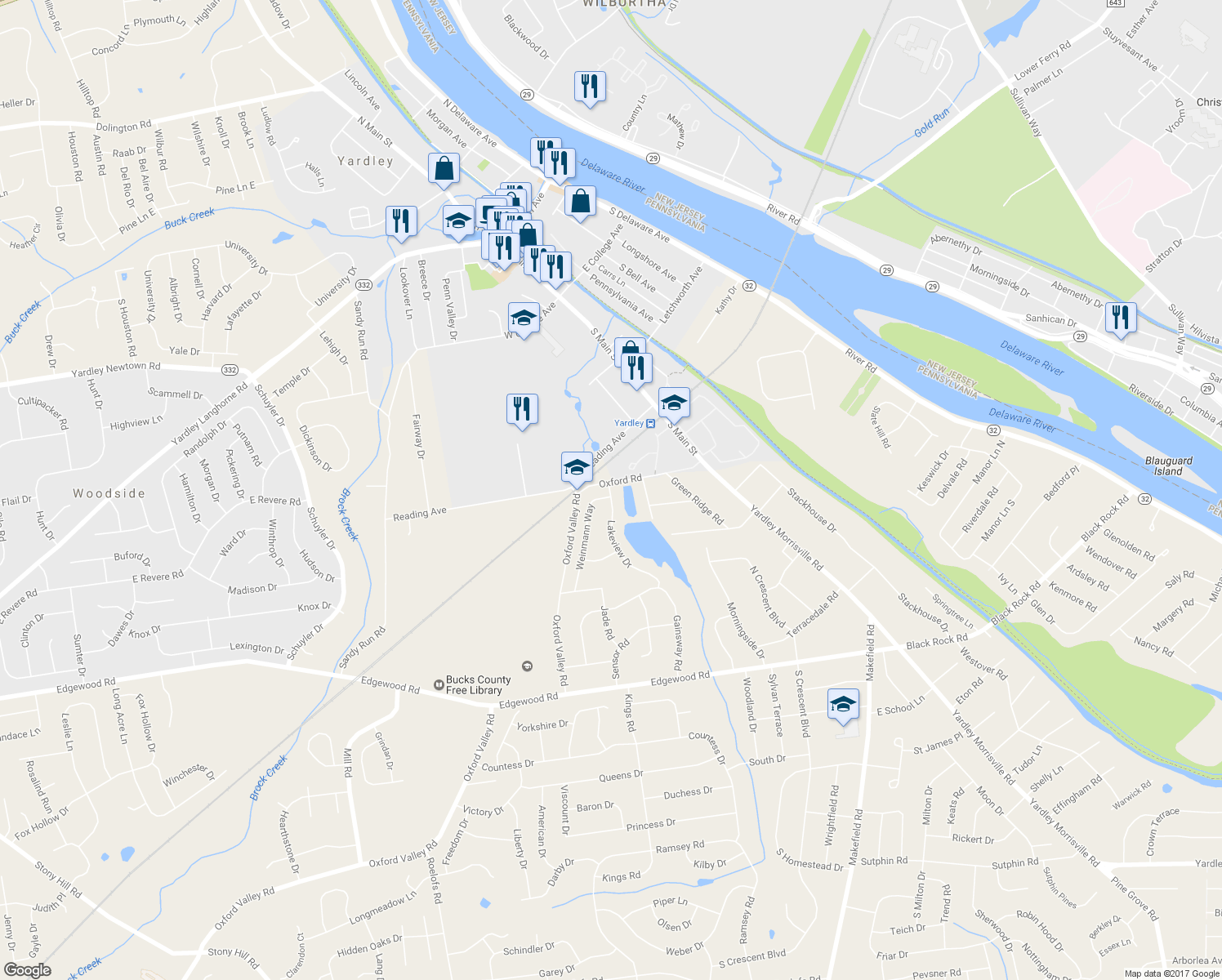 map of restaurants, bars, coffee shops, grocery stores, and more near 2330 Lakeview Drive in Morrisville