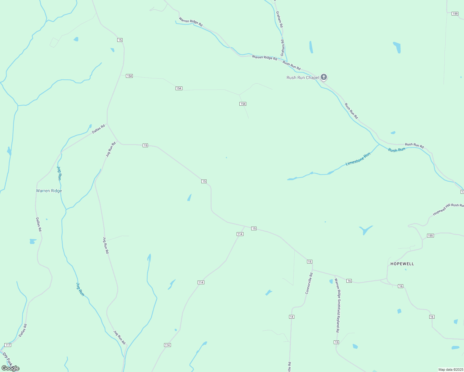 map of restaurants, bars, coffee shops, grocery stores, and more near in Rayland