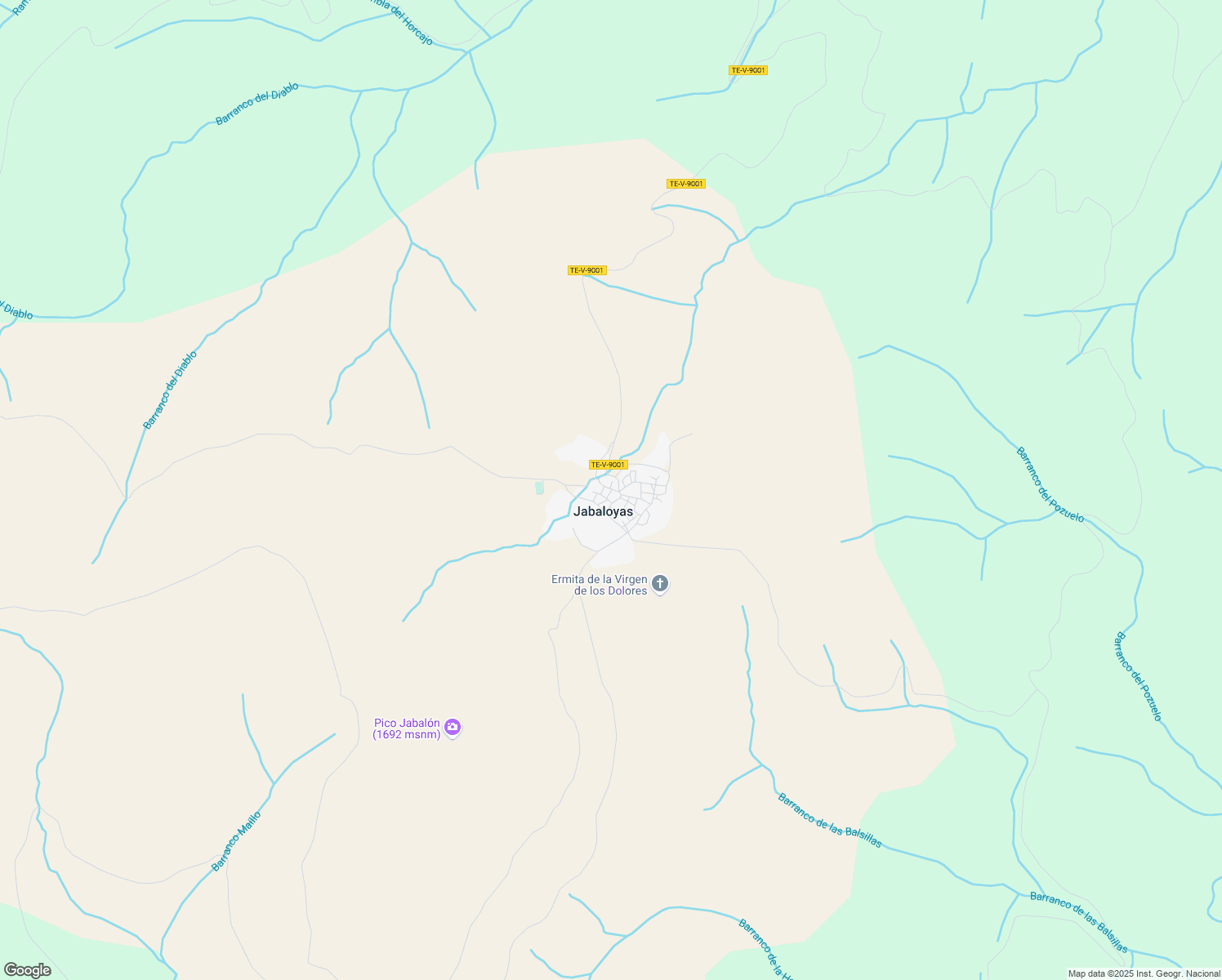 map of restaurants, bars, coffee shops, grocery stores, and more near 2 Calle Escuelas in Jabaloyas