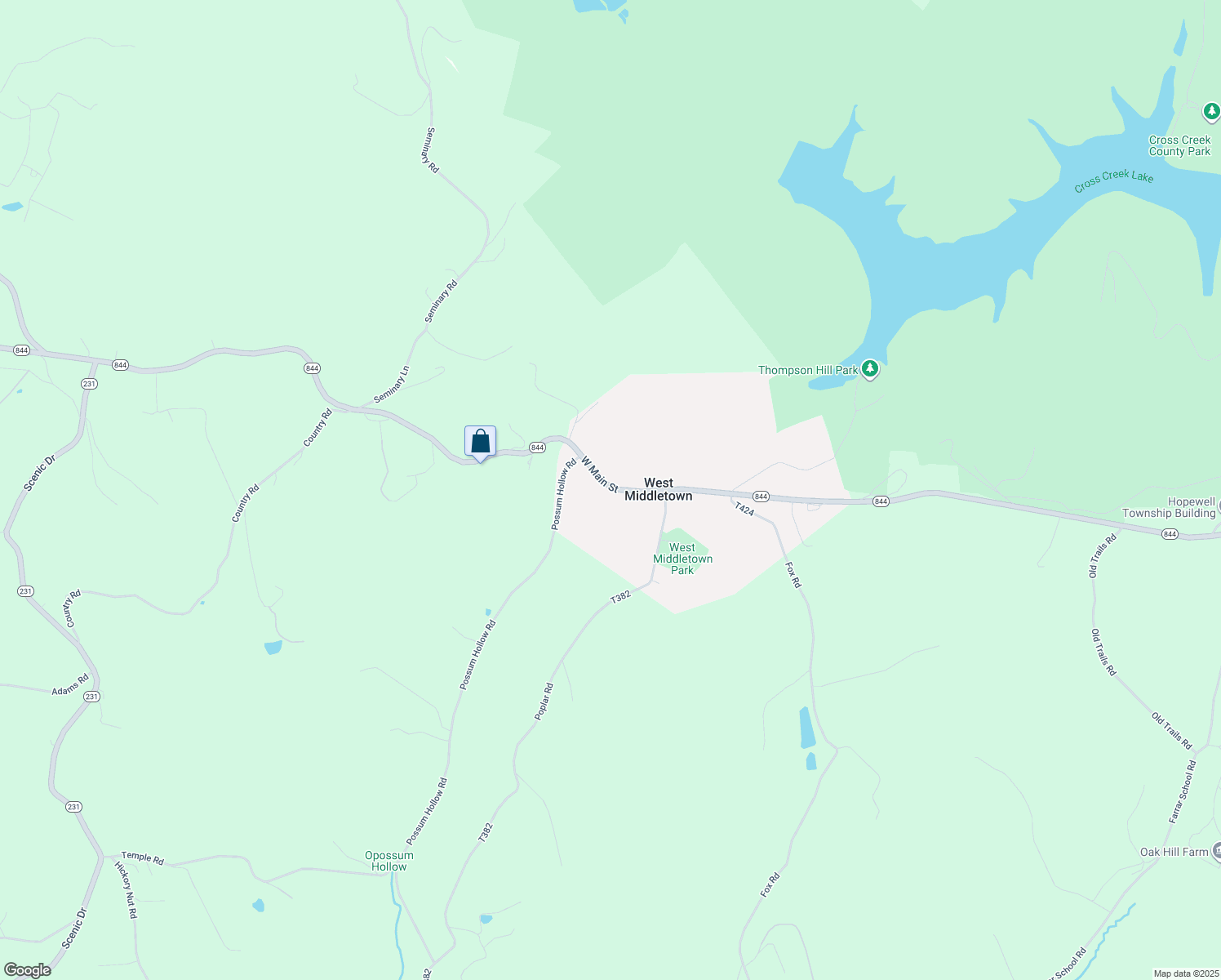 61 West Main Street, Avella PA Walk Score