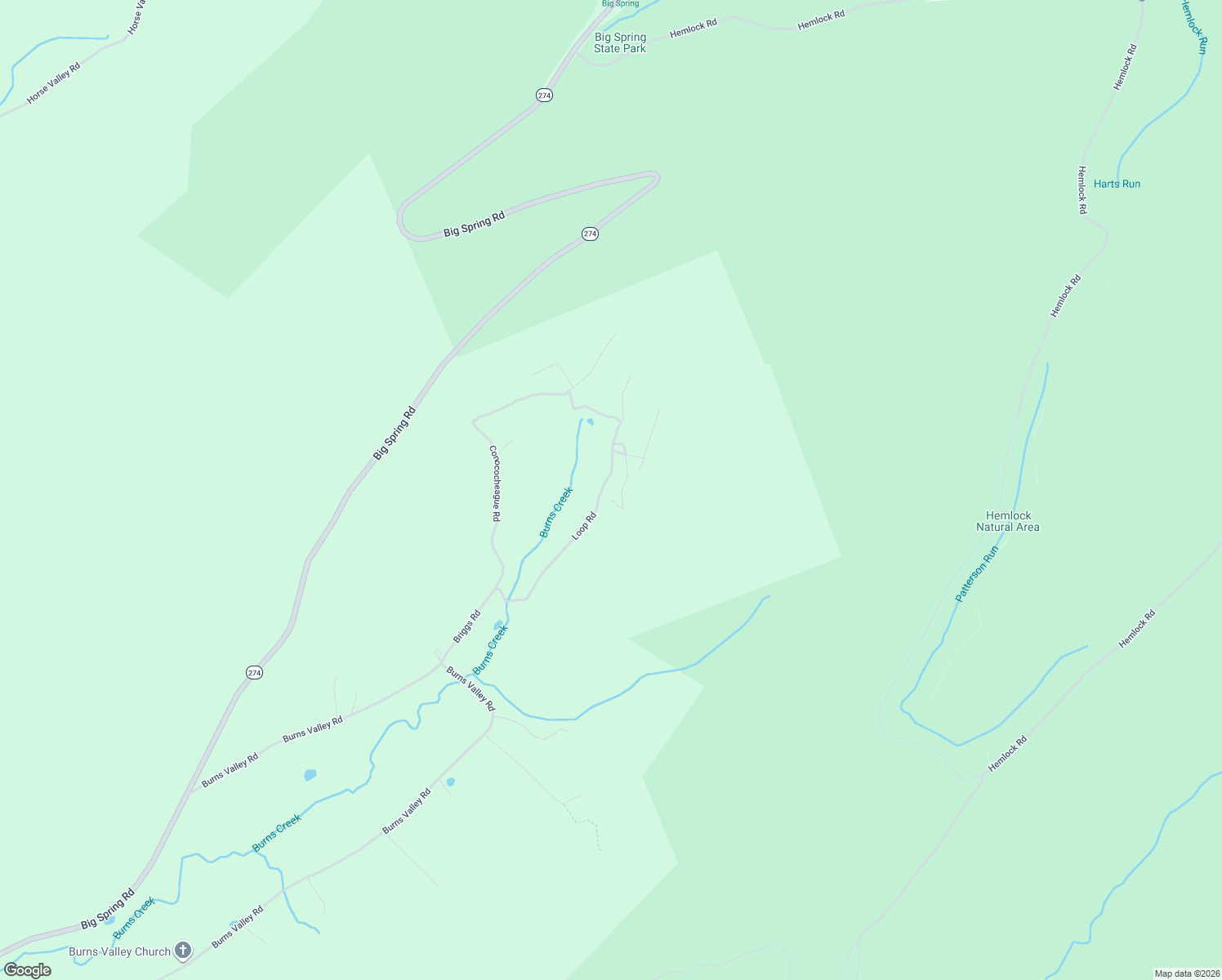 map of restaurants, bars, coffee shops, grocery stores, and more near 22556 Loop Road in Doylesburg