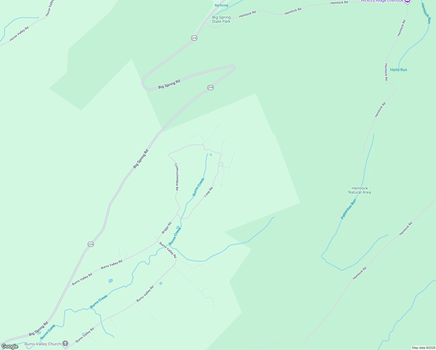 map of restaurants, bars, coffee shops, grocery stores, and more near 22556 Loop Road in Doylesburg