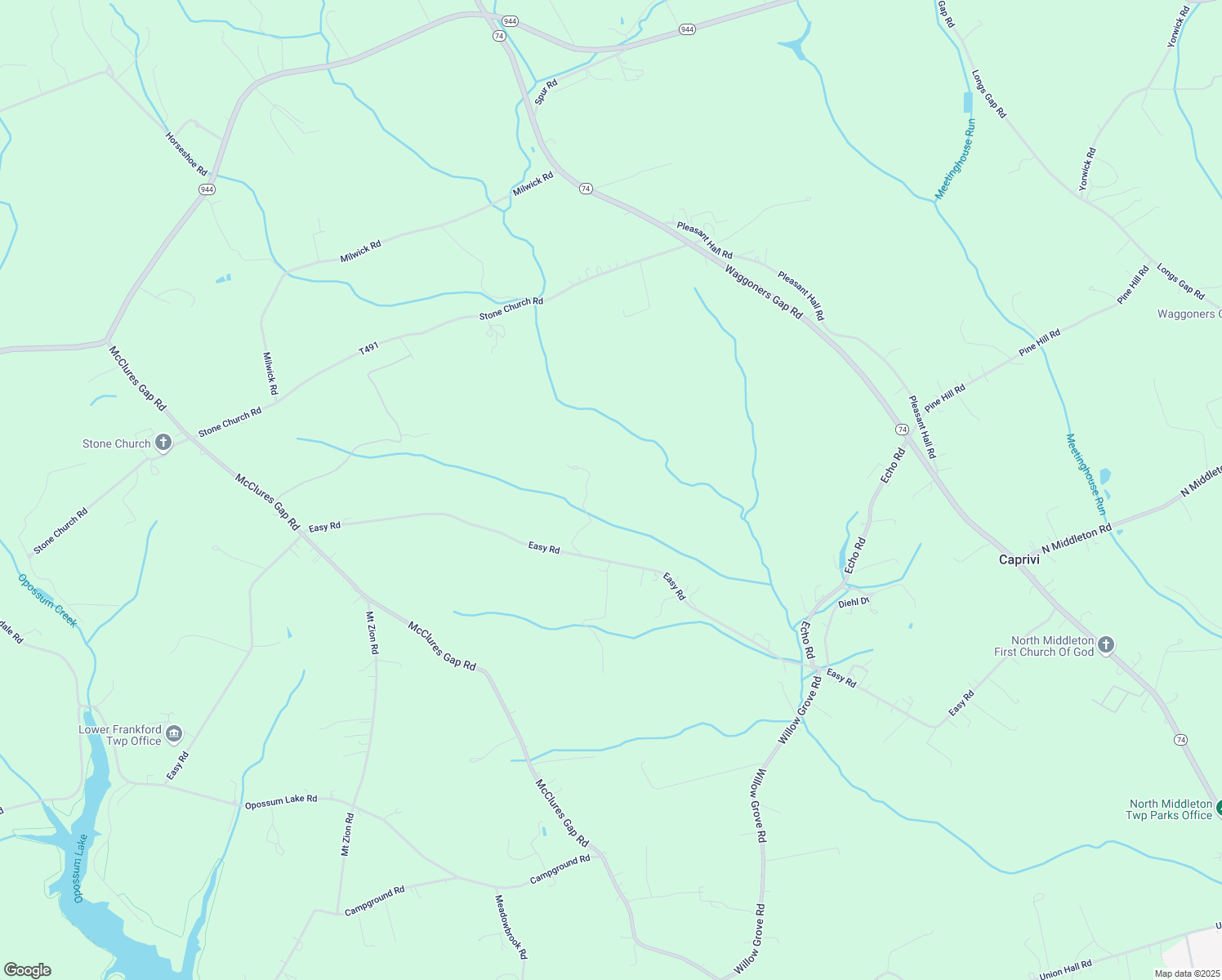 map of restaurants, bars, coffee shops, grocery stores, and more near 861 Easy Road in Carlisle