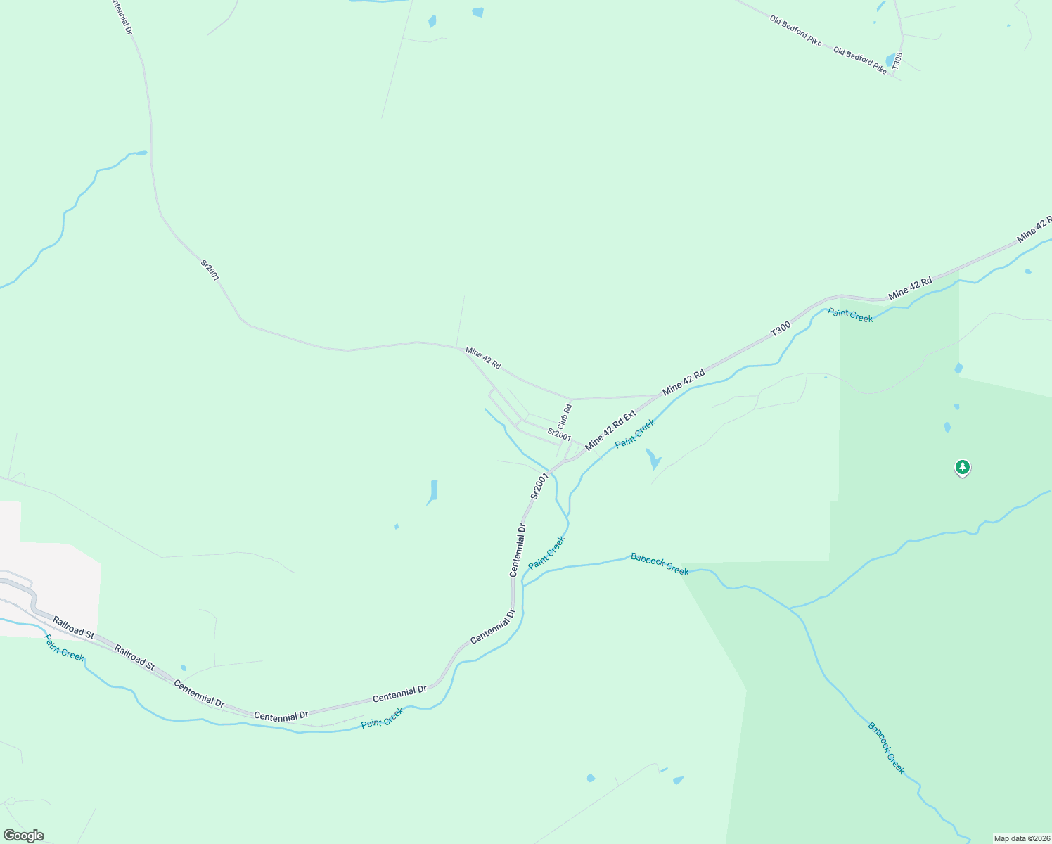 map of restaurants, bars, coffee shops, grocery stores, and more near 1244 Centennial Dr in Windber