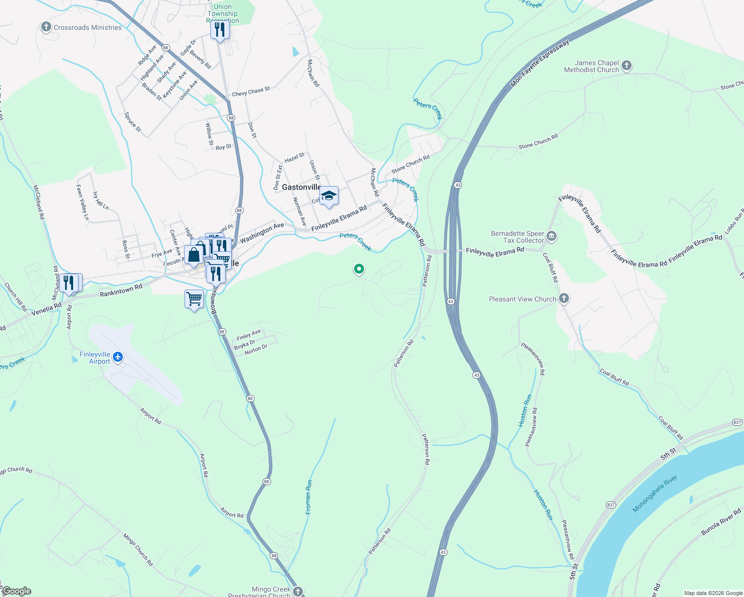 Cinque Terra Place, Finleyville PA Walk Score