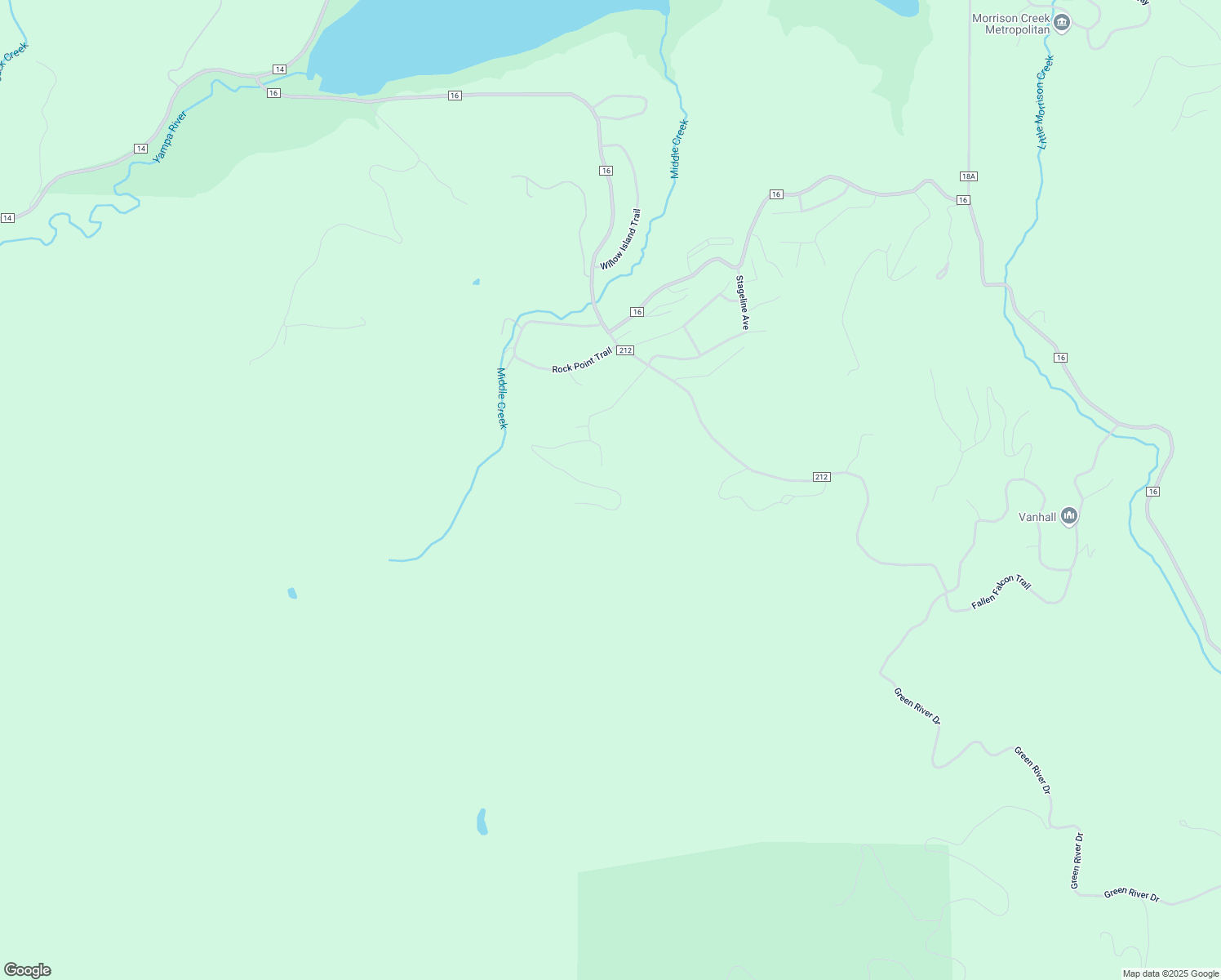 map of restaurants, bars, coffee shops, grocery stores, and more near 23025 Schussmark Trail in Oak Creek