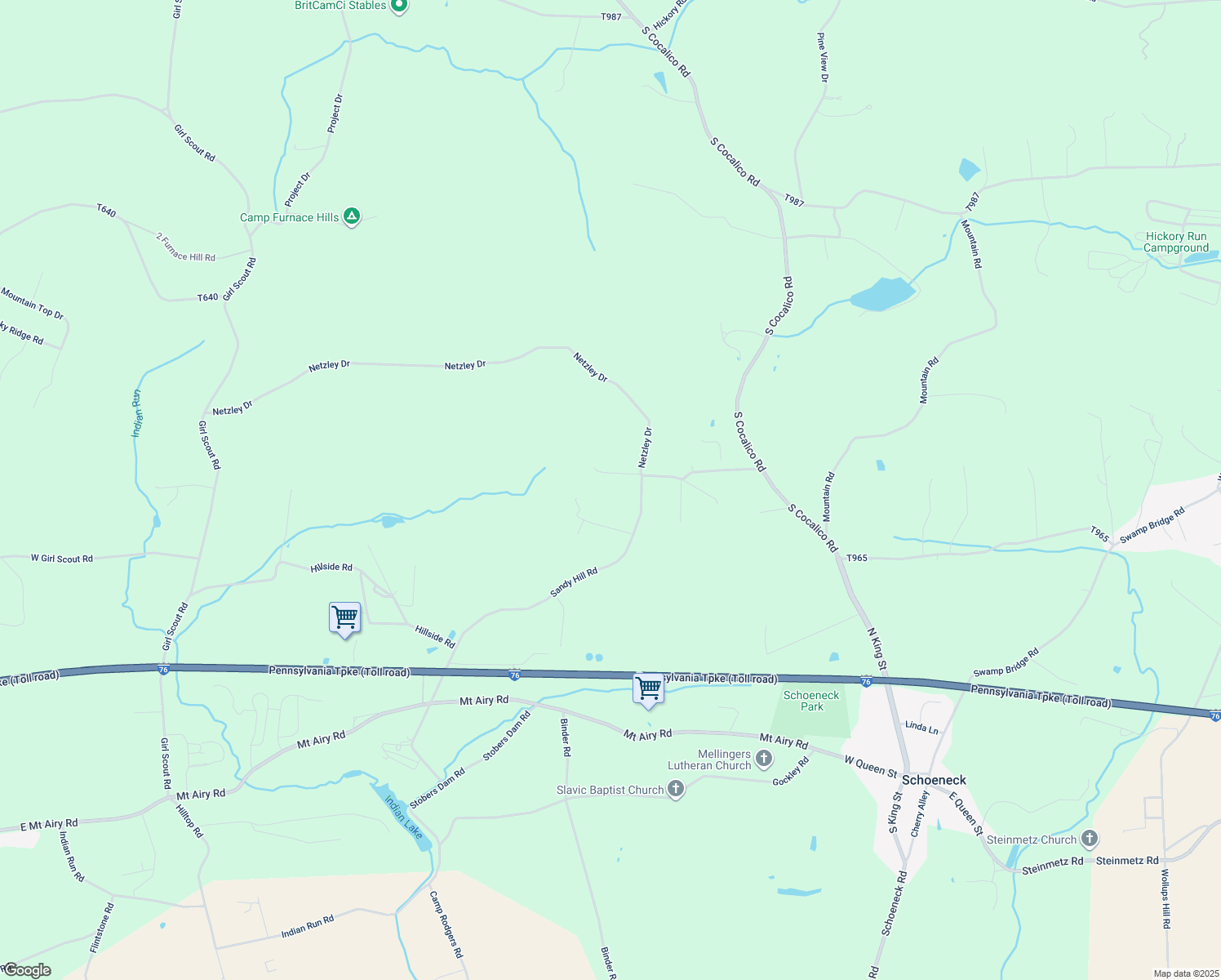 map of restaurants, bars, coffee shops, grocery stores, and more near 180 Sandy Hill Rd in Denver