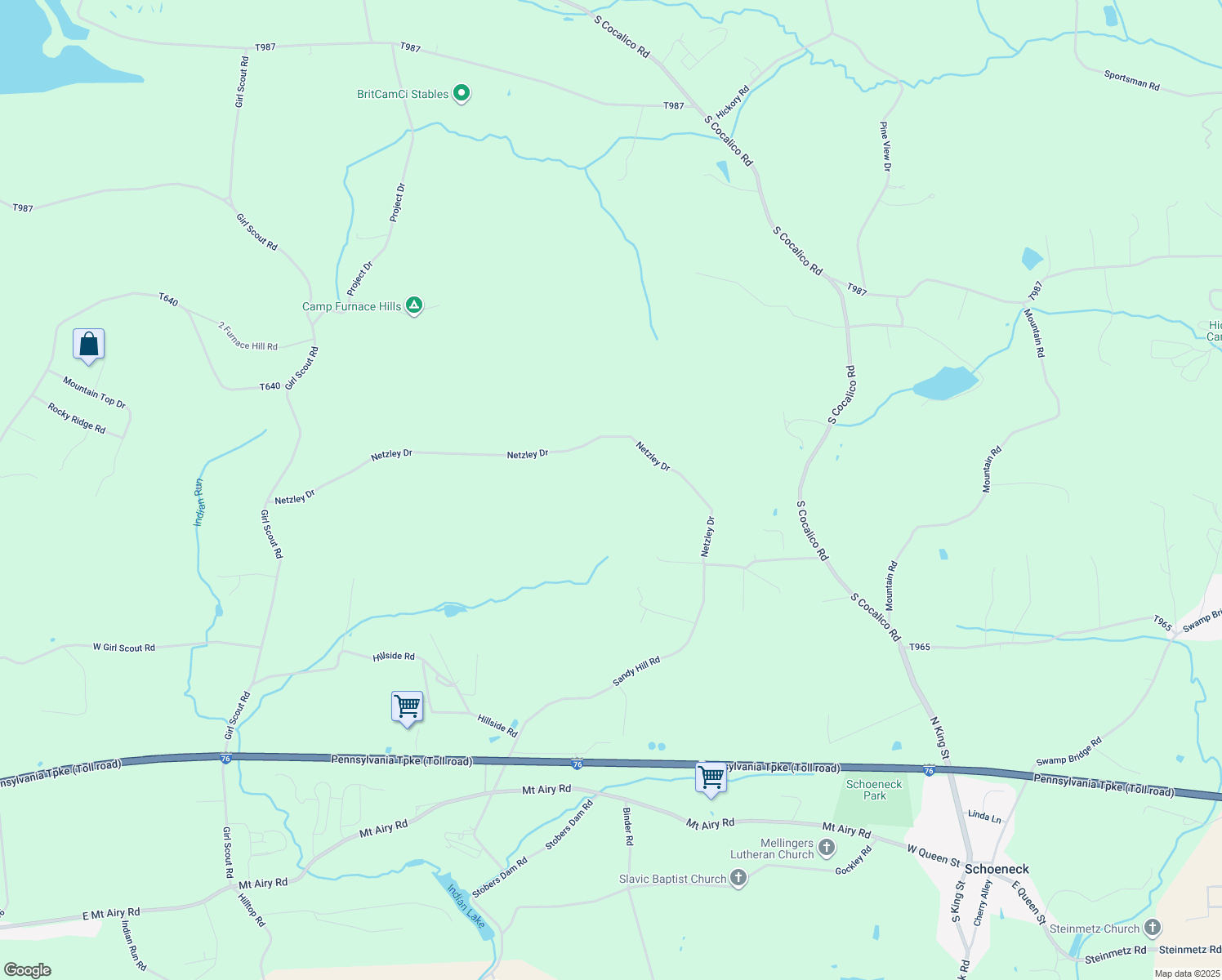 map of restaurants, bars, coffee shops, grocery stores, and more near 180 Sandy Hill Rd in Denver