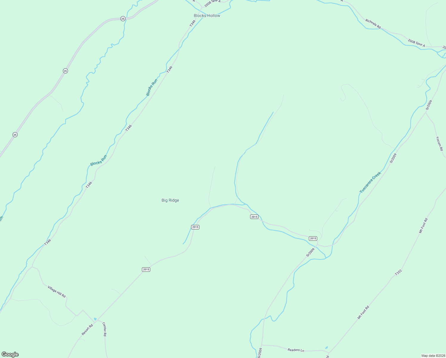 map of restaurants, bars, coffee shops, grocery stores, and more near 19020 Resort Road in Blairs Mills