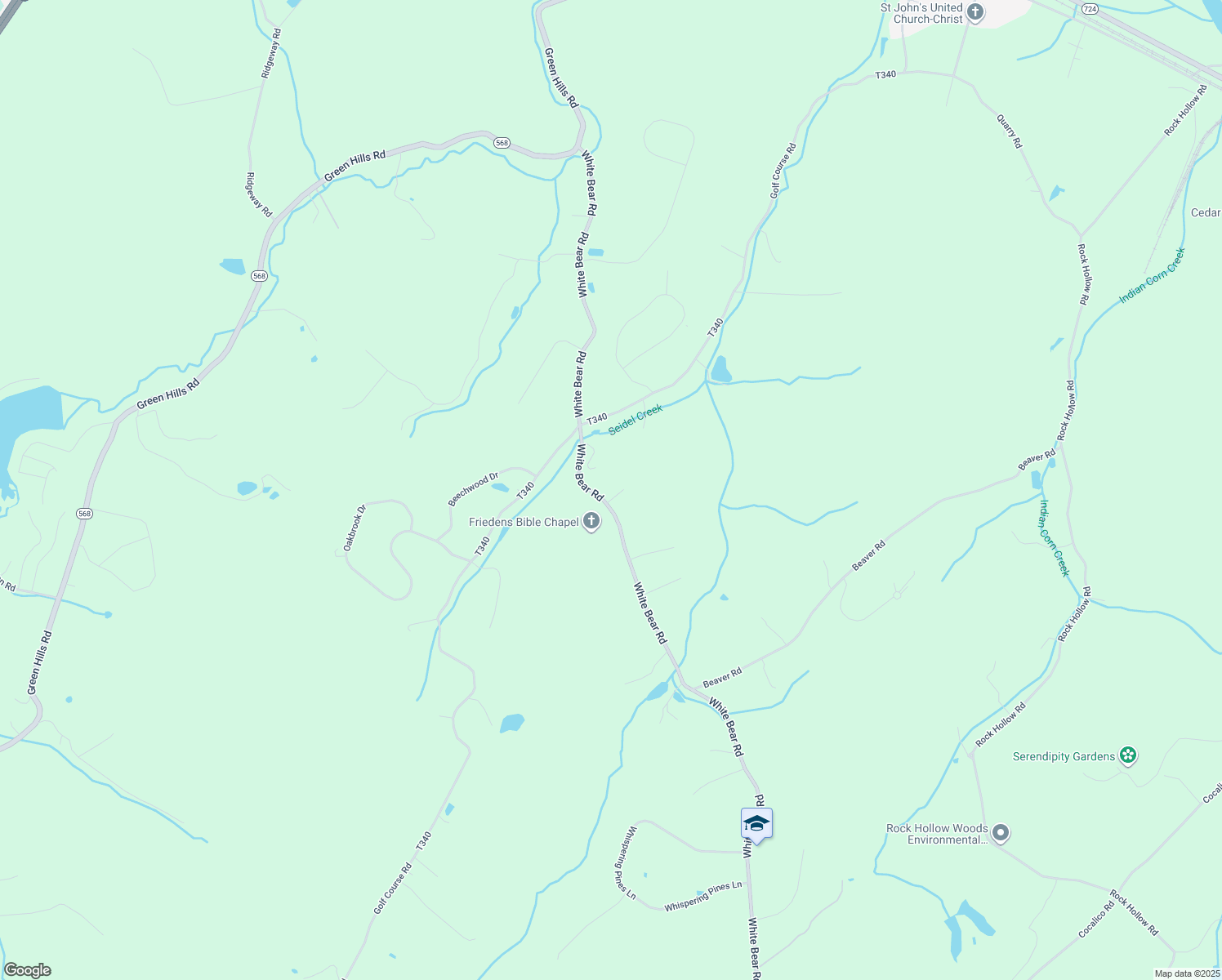 map of restaurants, bars, coffee shops, grocery stores, and more near 141 Goldfinch Lane in Birdsboro