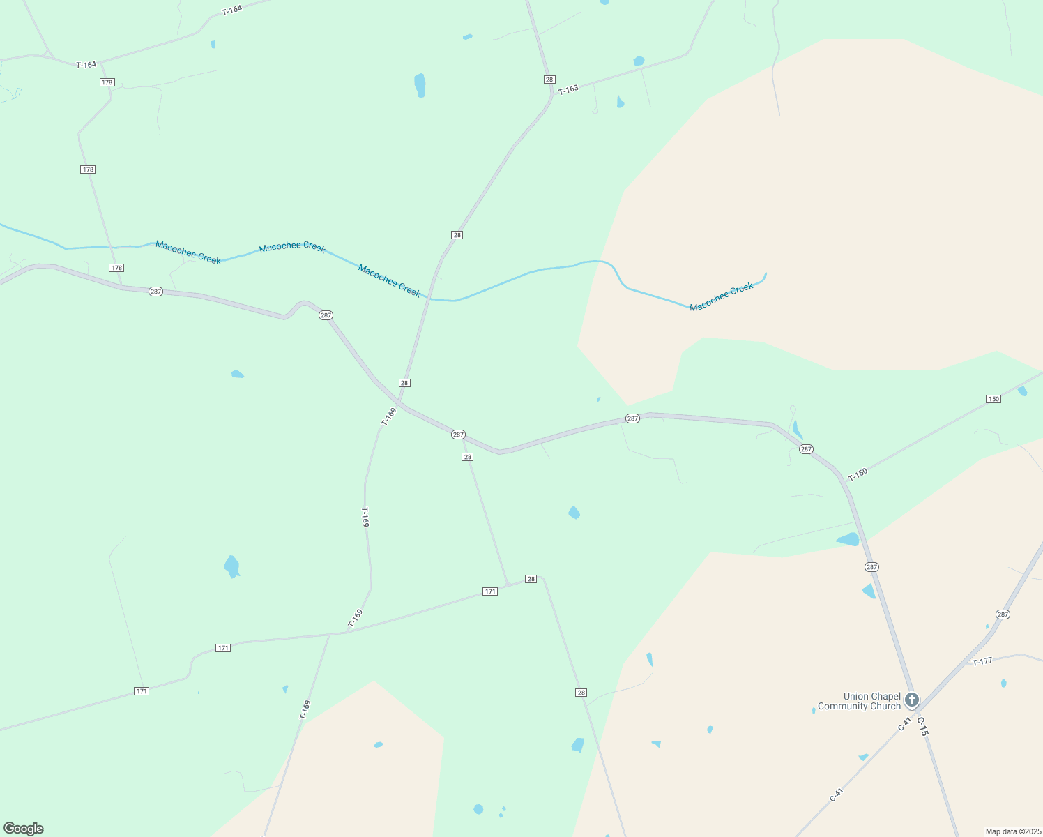 map of restaurants, bars, coffee shops, grocery stores, and more near 5917 Ohio 287 in West Liberty