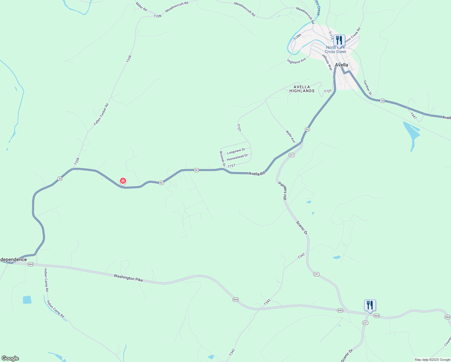 map of restaurants, bars, coffee shops, grocery stores, and more near in Rea