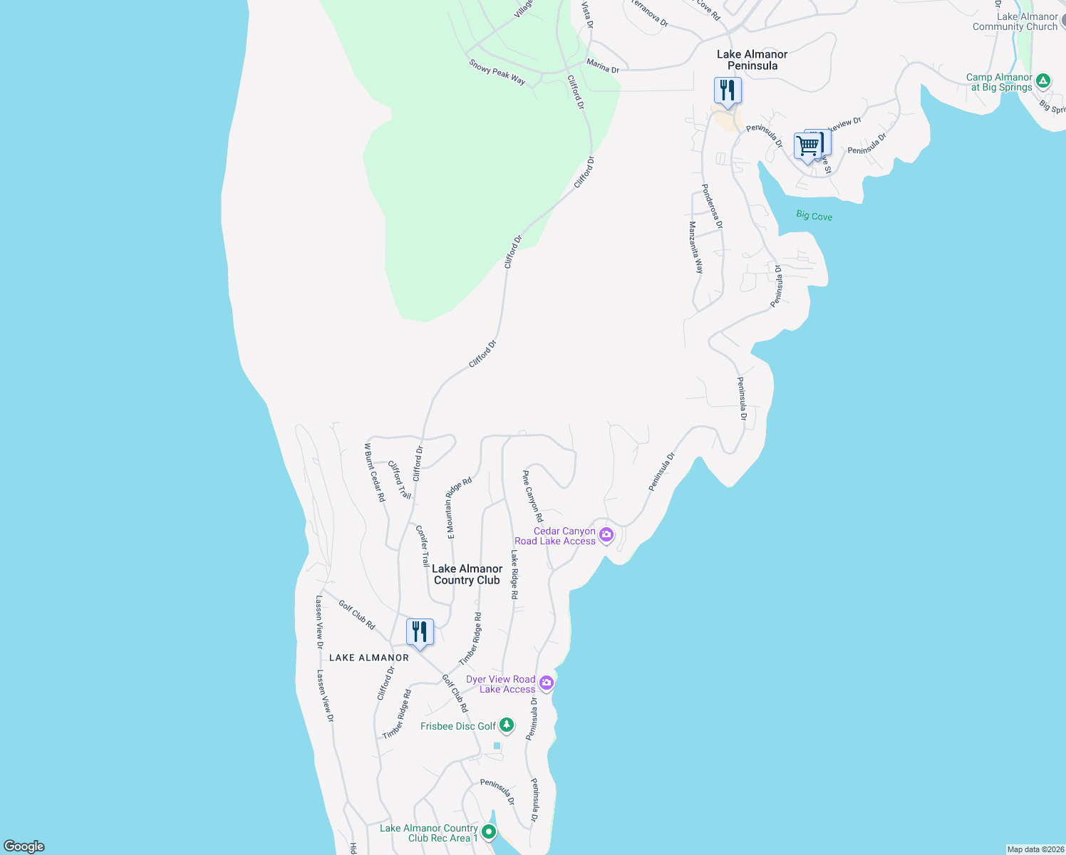 map of restaurants, bars, coffee shops, grocery stores, and more near 617 E Mountain Ridge Rd in Westwood