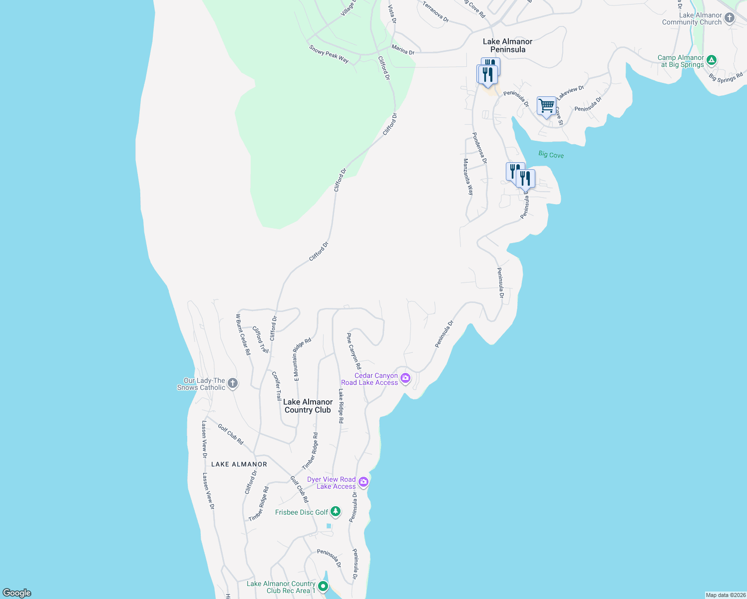 map of restaurants, bars, coffee shops, grocery stores, and more near 601 Pine Canyon Rd in Westwood