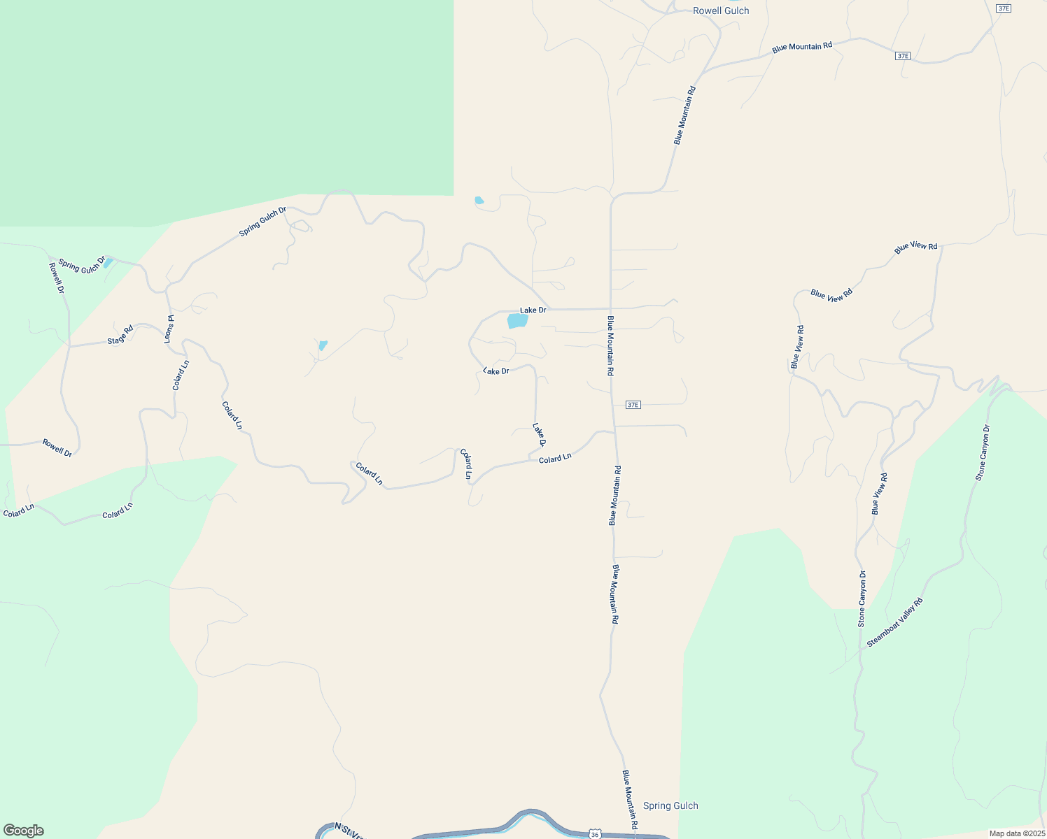 map of restaurants, bars, coffee shops, grocery stores, and more near 145 Lake Drive in Lyons
