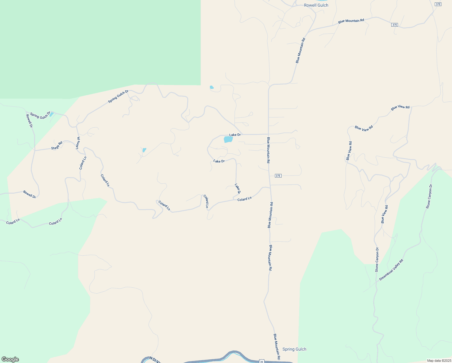 map of restaurants, bars, coffee shops, grocery stores, and more near 145 Lake Drive in Lyons