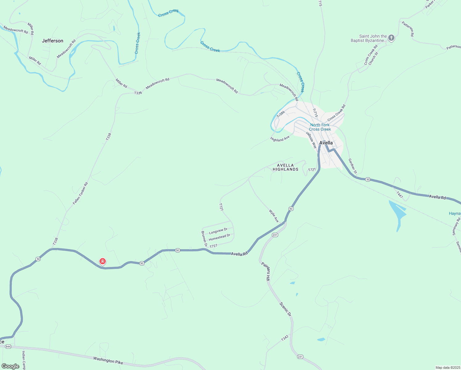 Liberty Lane, Avella PA Walk Score