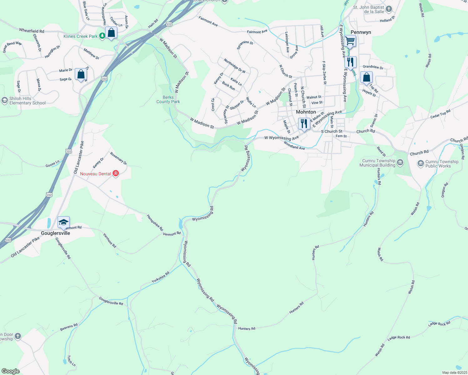502 Wyomissing Road, Mohnton PA Walk Score