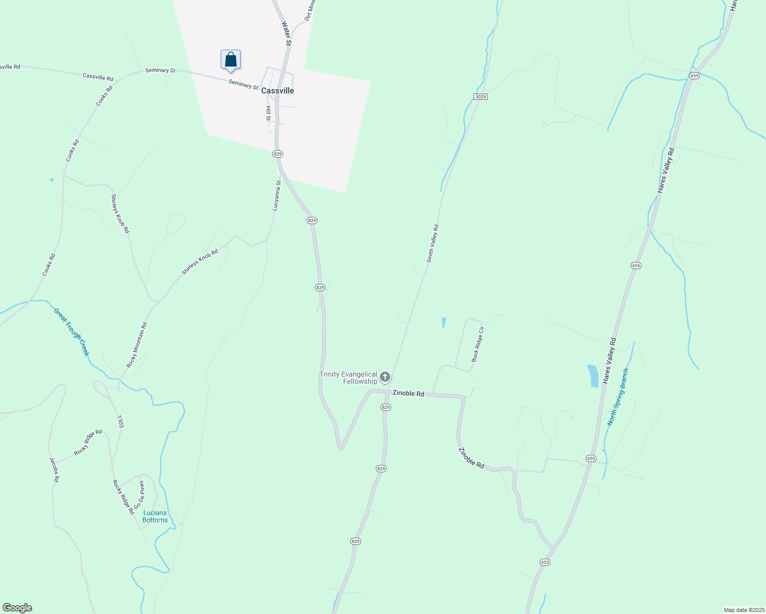 map of restaurants, bars, coffee shops, grocery stores, and more near 19098 Smith Valley Road in Mapleton