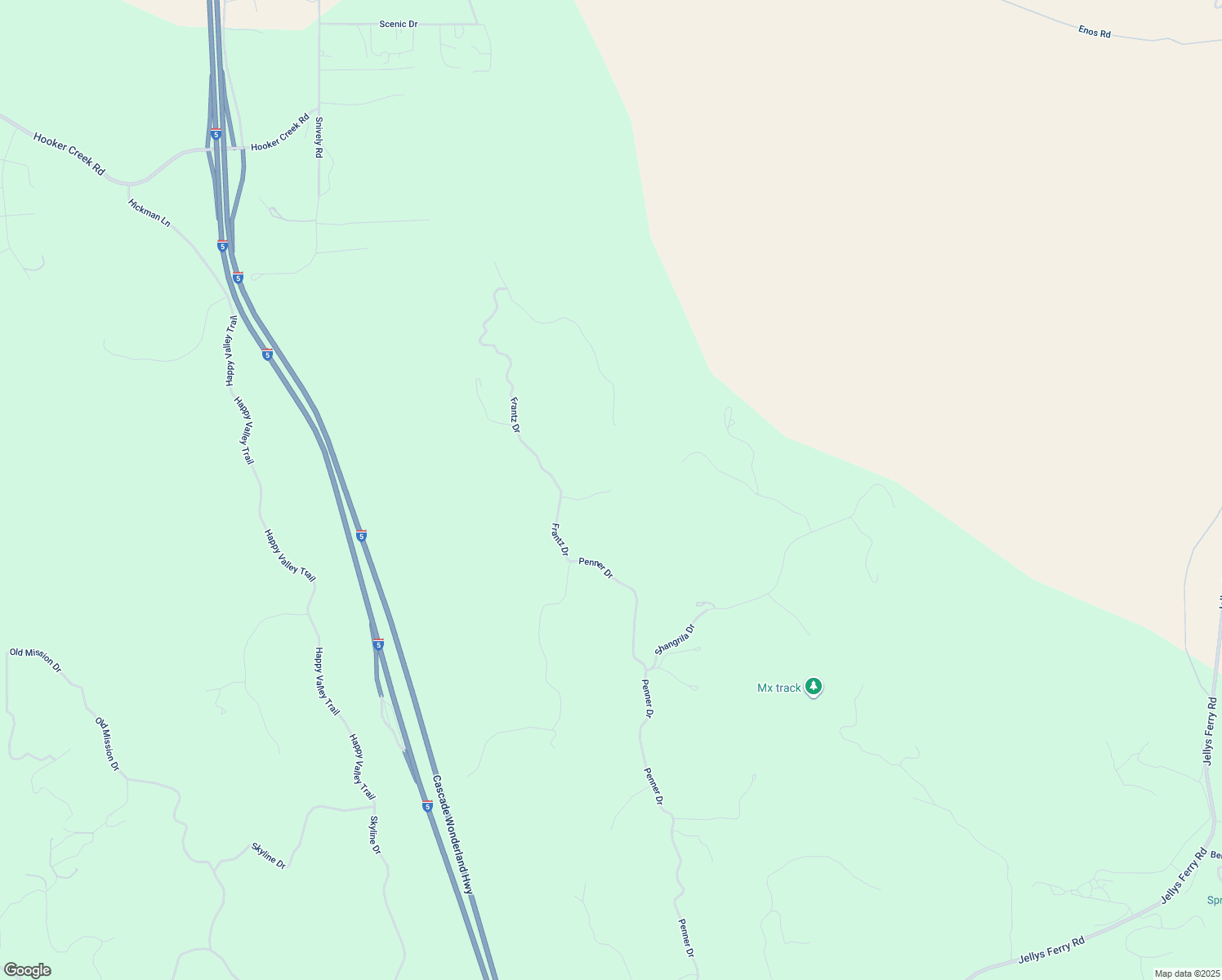 map of restaurants, bars, coffee shops, grocery stores, and more near 16899 Issac Drive in Red Bluff
