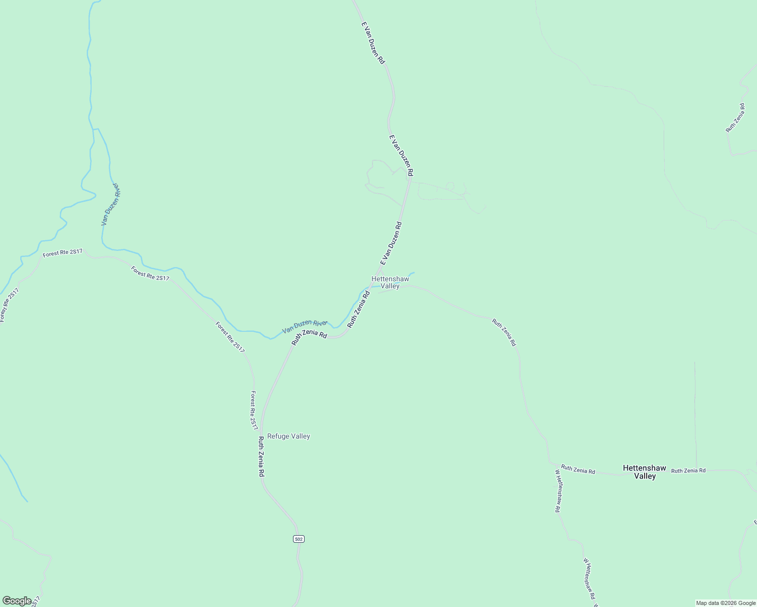map of restaurants, bars, coffee shops, grocery stores, and more near Ruth Zenia Road in Trinity County