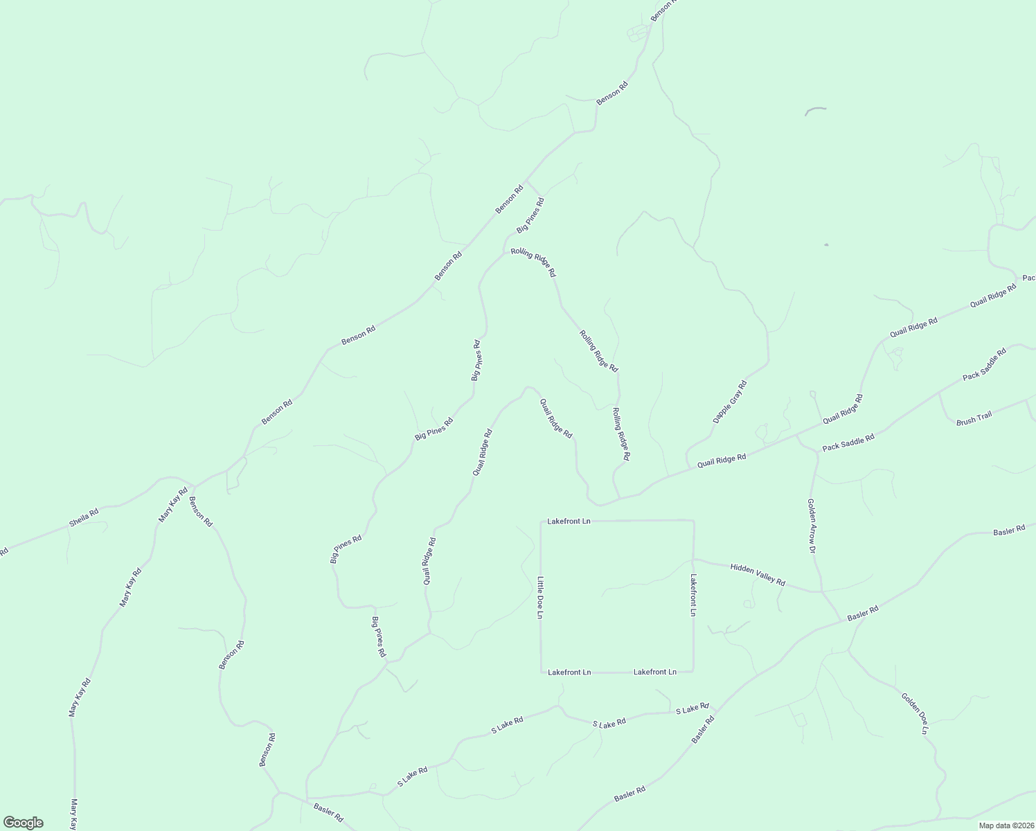 map of restaurants, bars, coffee shops, grocery stores, and more near 17250 Quail Ridge Road in Cottonwood