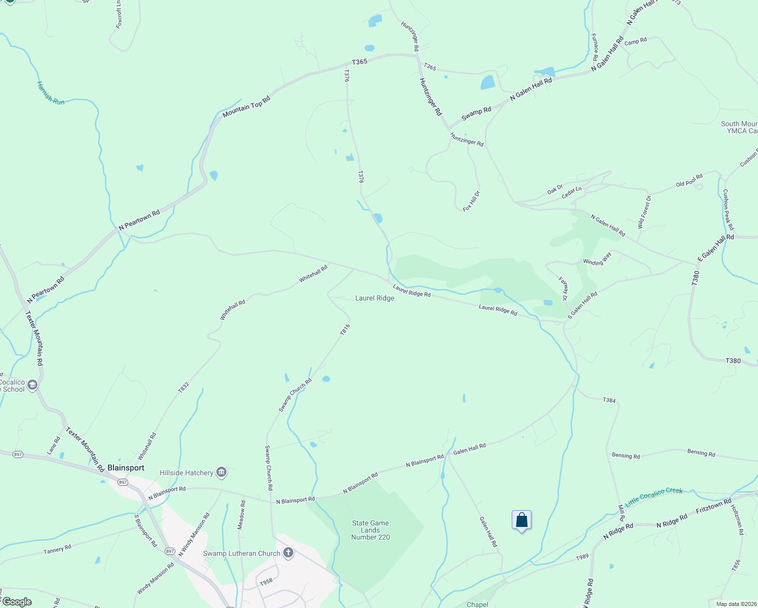 map of restaurants, bars, coffee shops, grocery stores, and more near 920A Swamp Church Road in Reinholds