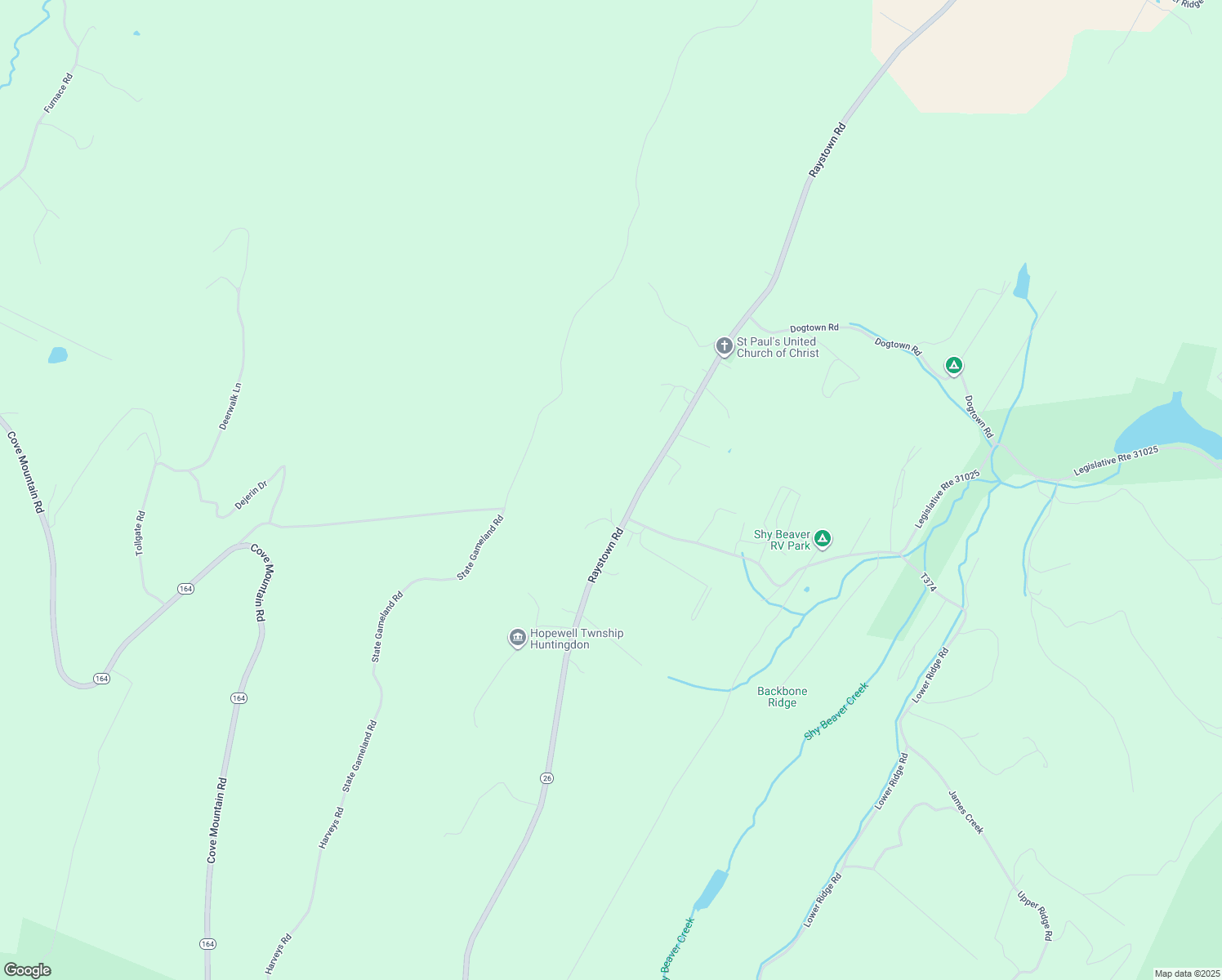 map of restaurants, bars, coffee shops, grocery stores, and more near 1100-1199 Russell Drive in James Creek