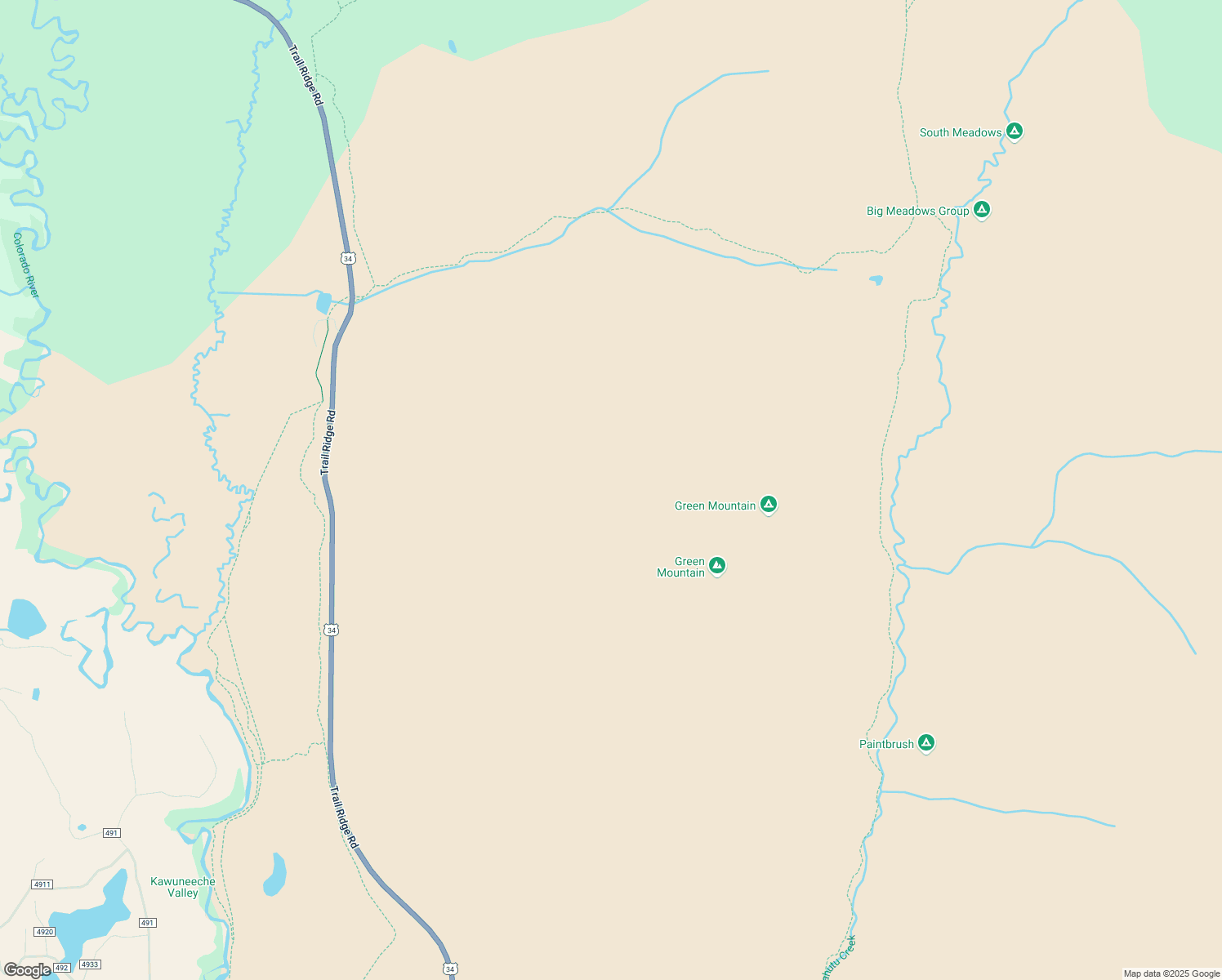 map of restaurants, bars, coffee shops, grocery stores, and more near in Grand Lake