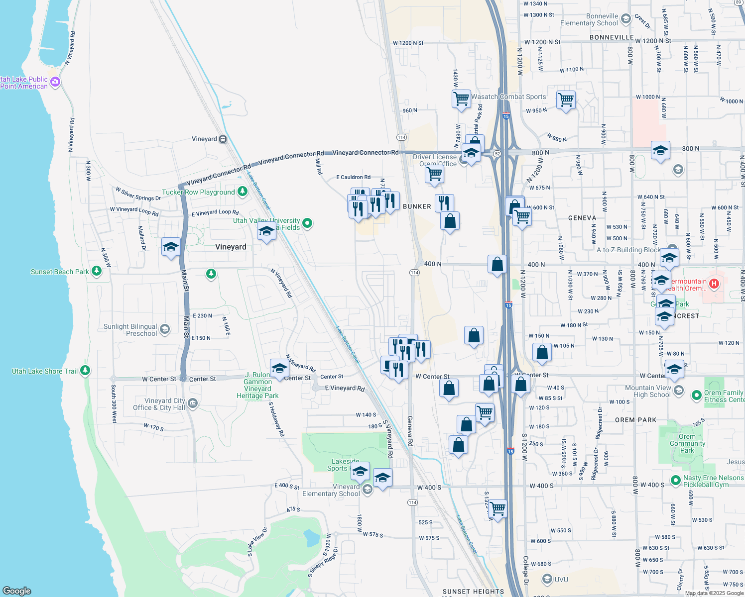 North 680 East Street, Vineyard UT Walk Score