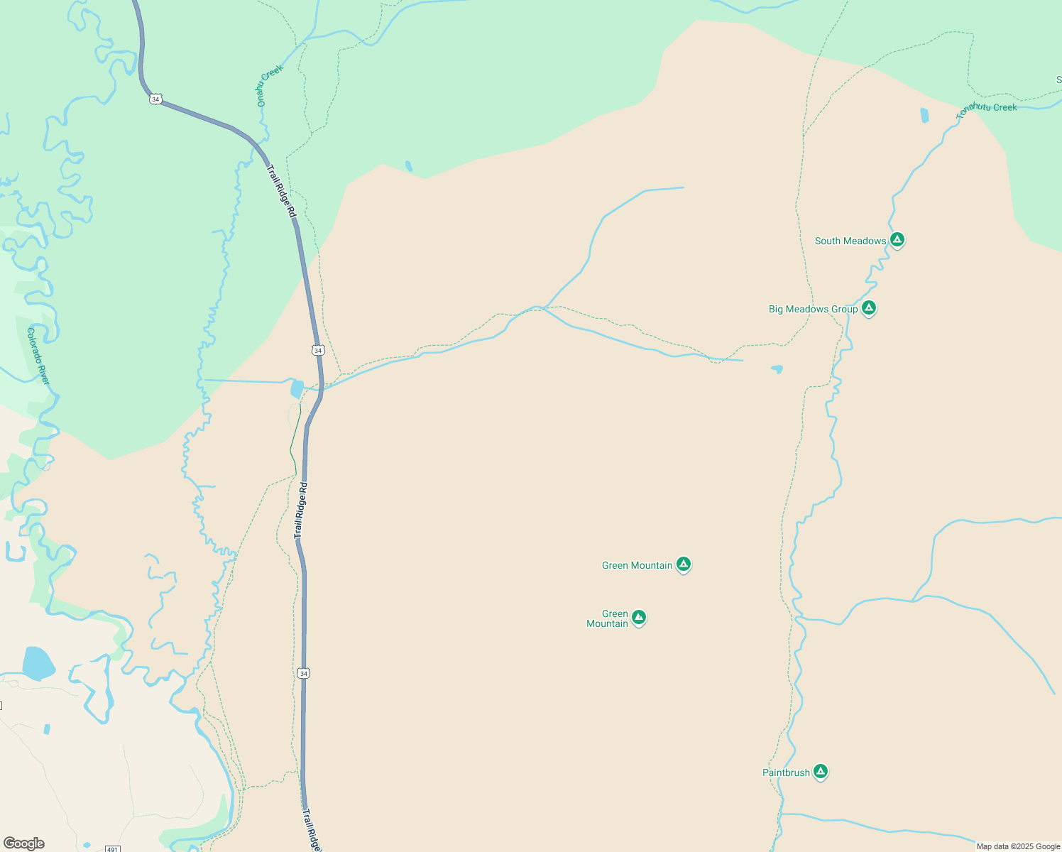 map of restaurants, bars, coffee shops, grocery stores, and more near in Grand Lake