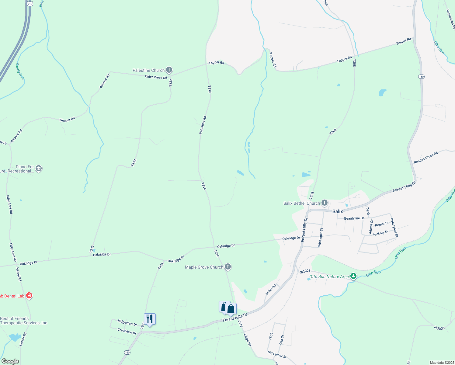 map of restaurants, bars, coffee shops, grocery stores, and more near in Salix