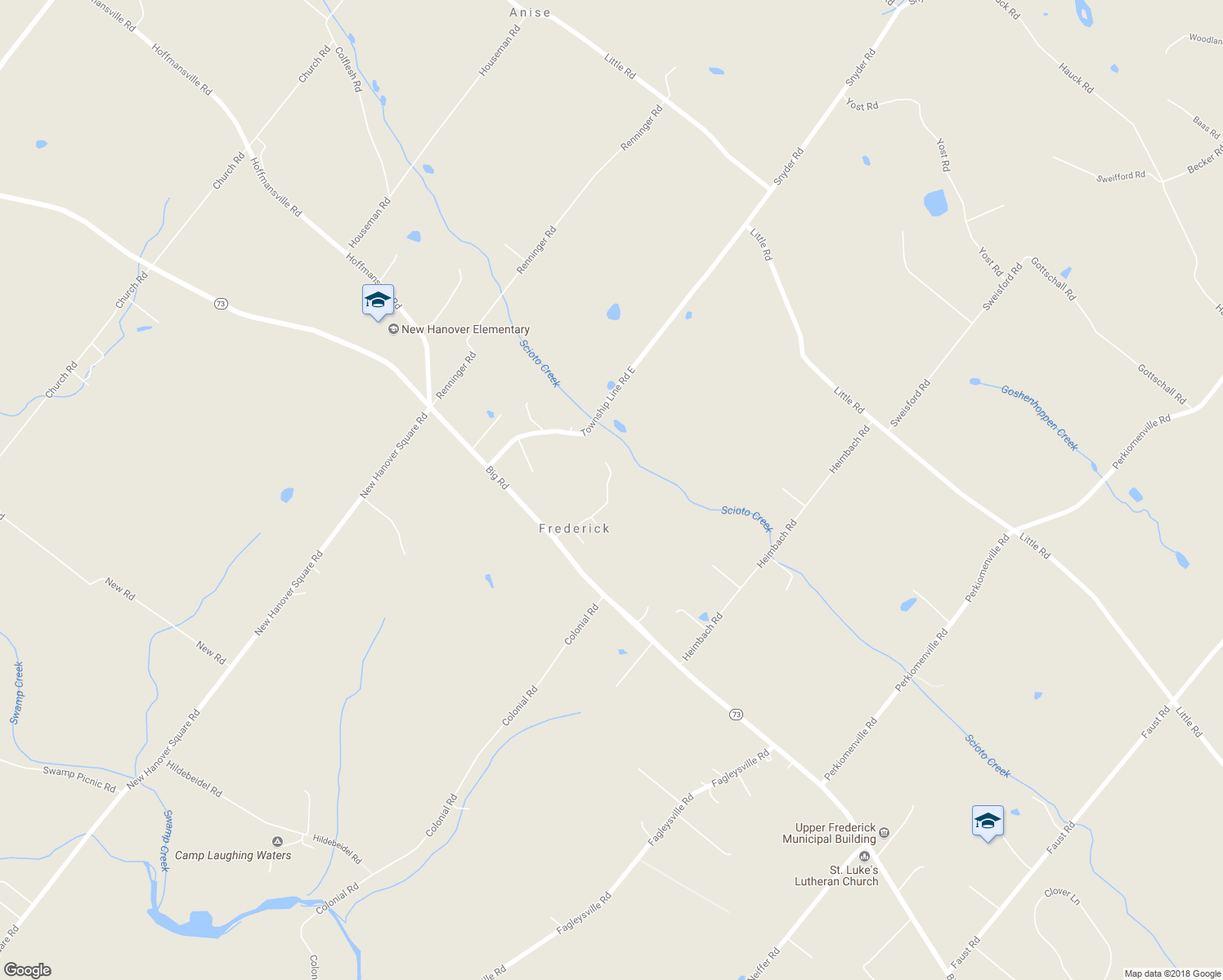 map of restaurants, bars, coffee shops, grocery stores, and more near 152 Ivy Lane in Zieglerville