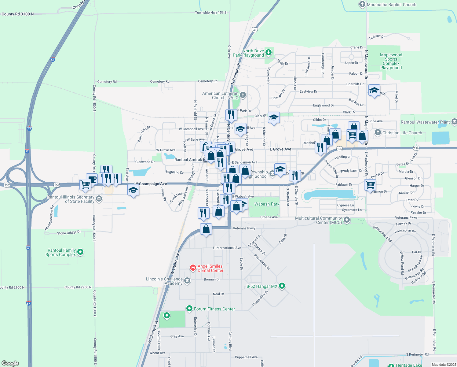 Rantoul IL Walk Score