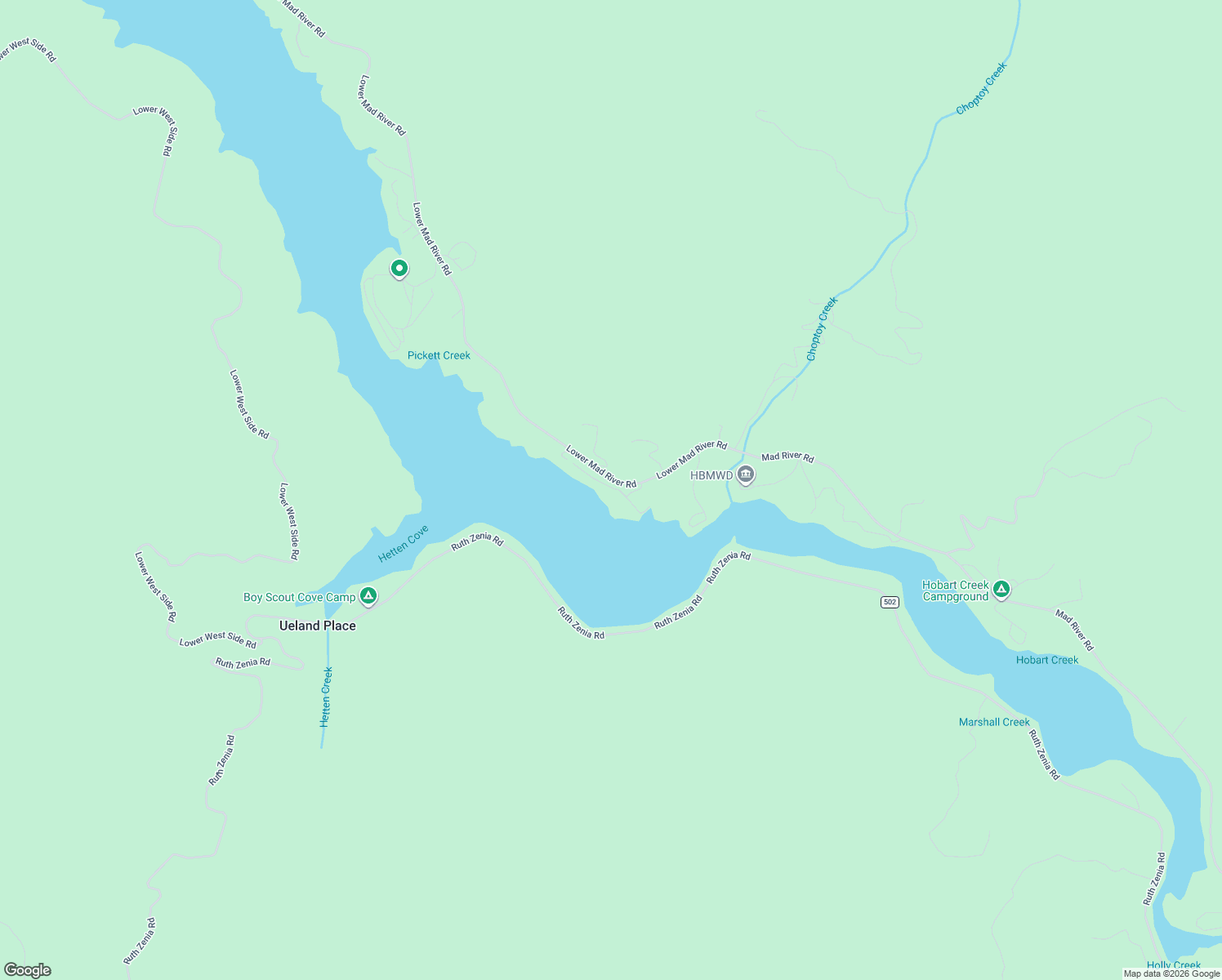 map of restaurants, bars, coffee shops, grocery stores, and more near in Ruth