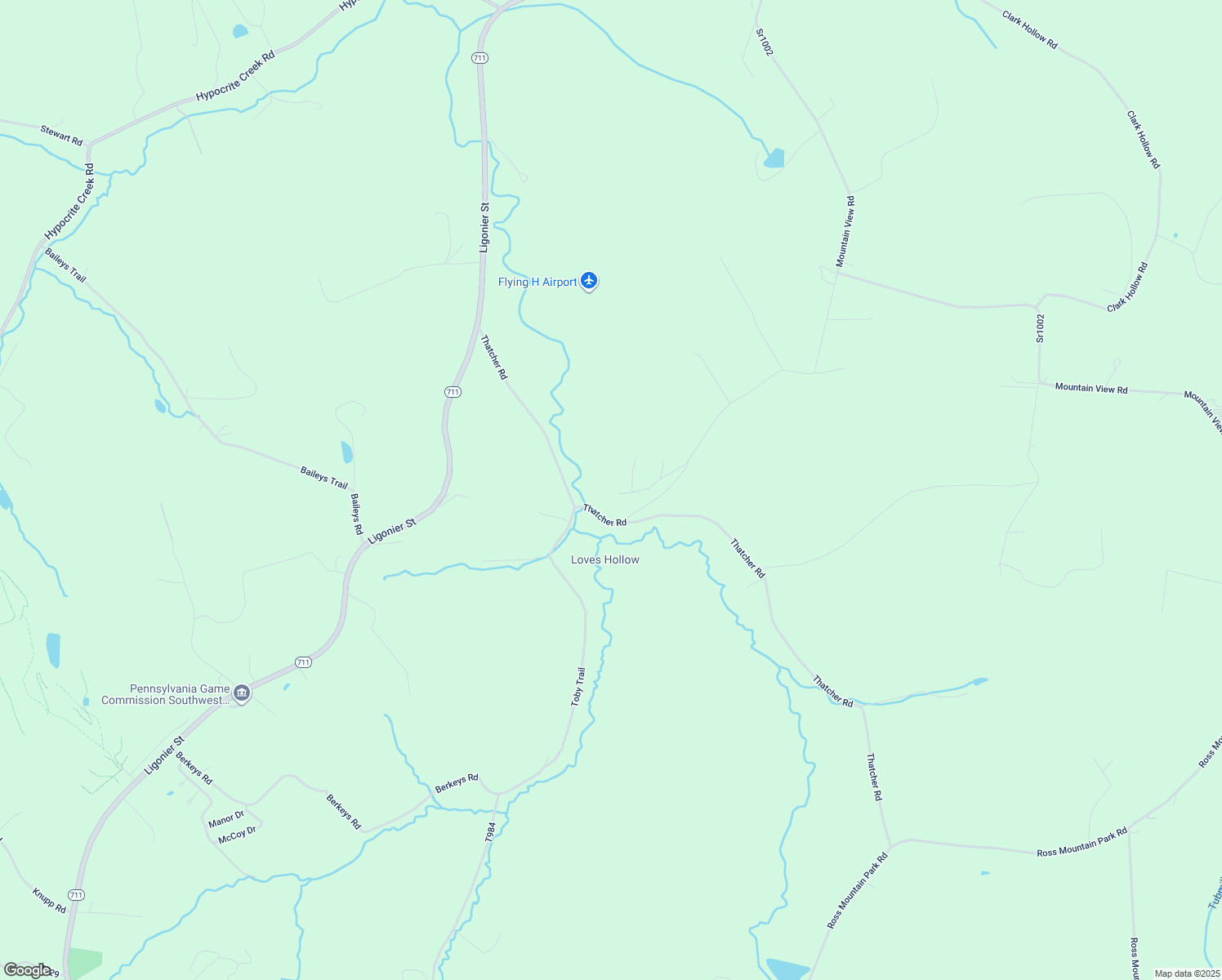 map of restaurants, bars, coffee shops, grocery stores, and more near 144 Dingo Drive in New Florence