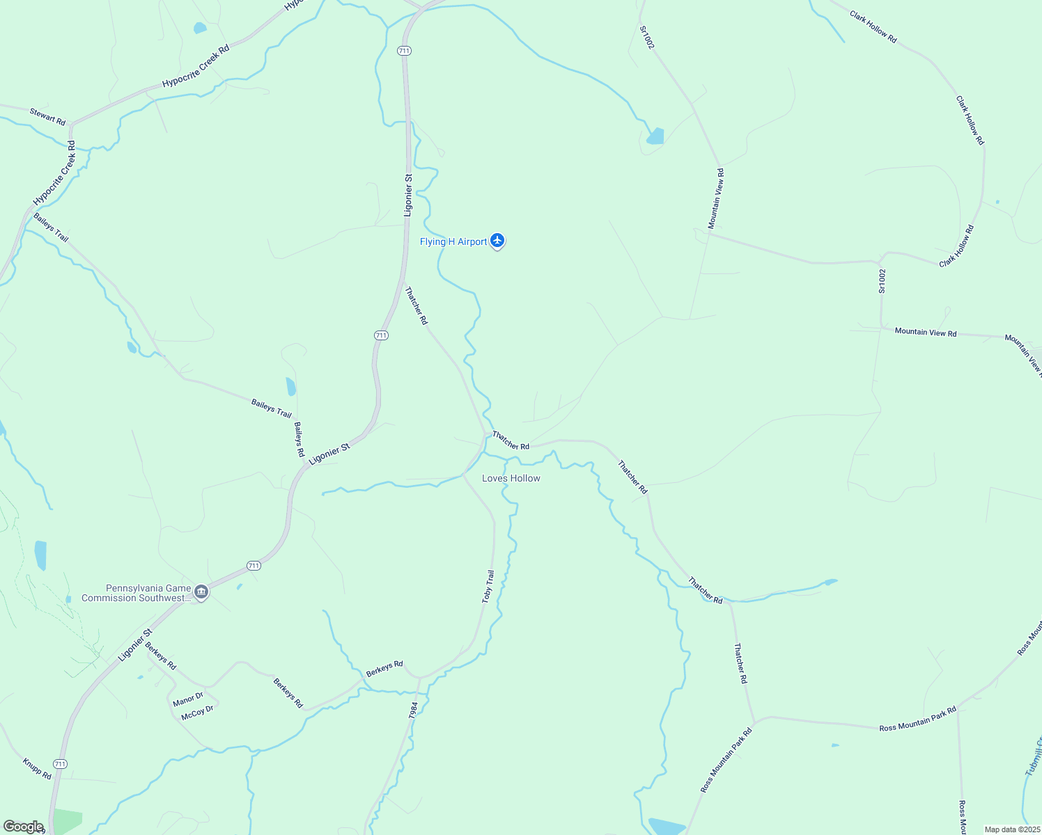 map of restaurants, bars, coffee shops, grocery stores, and more near 144 Dingo Drive in New Florence