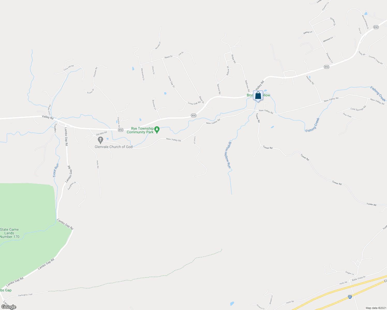map of restaurants, bars, coffee shops, grocery stores, and more near 8 Trout Lane in Marysville