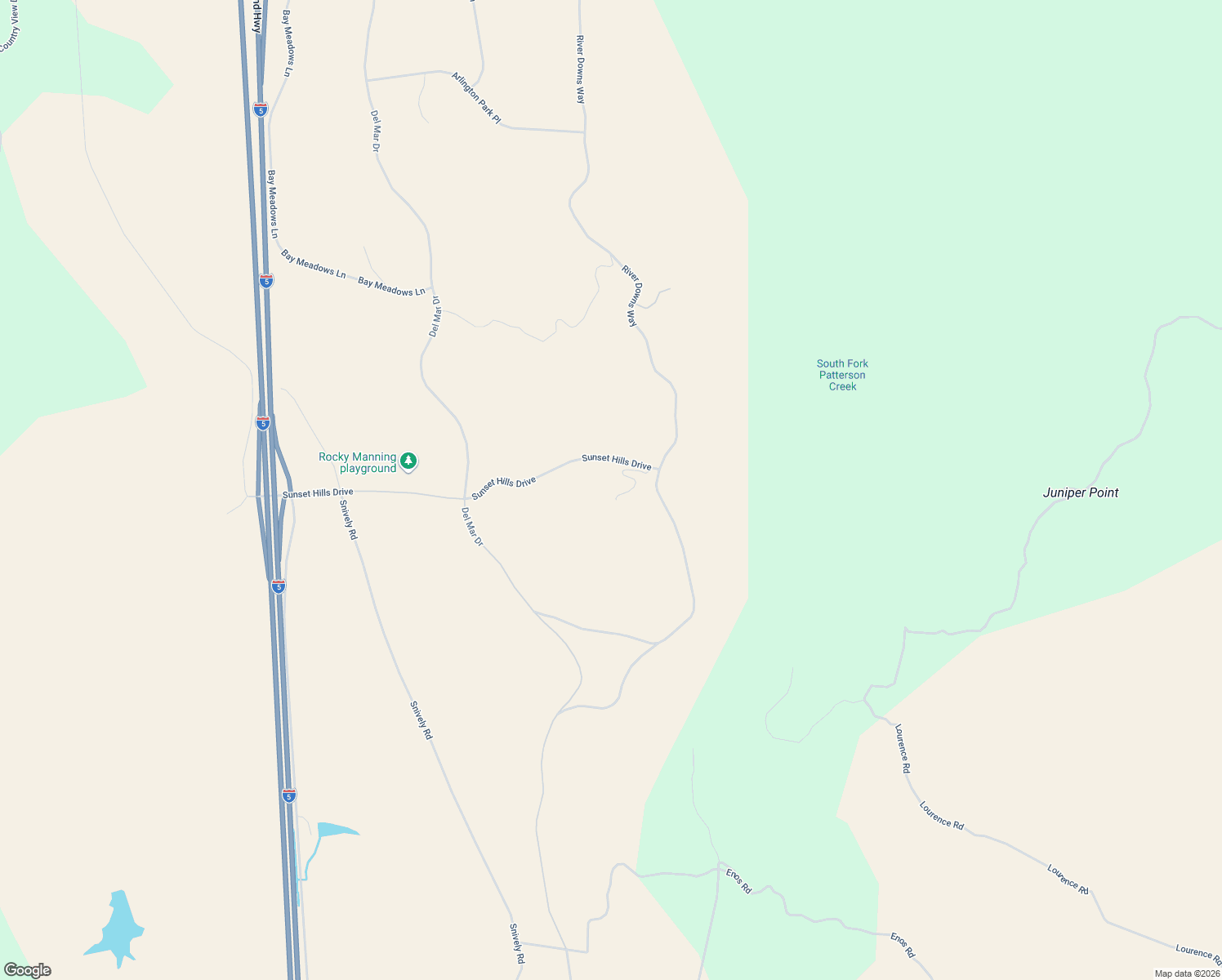 map of restaurants, bars, coffee shops, grocery stores, and more near Sunset Hills Drive in Cottonwood