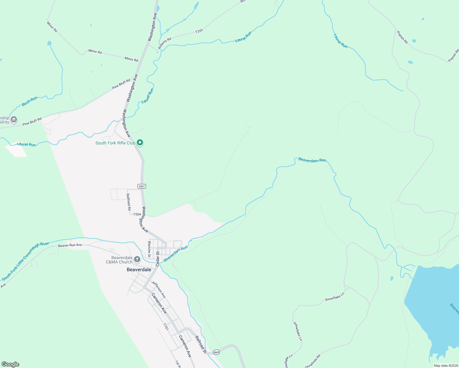 map of restaurants, bars, coffee shops, grocery stores, and more near 325-329 Friends Avenue in Sidman