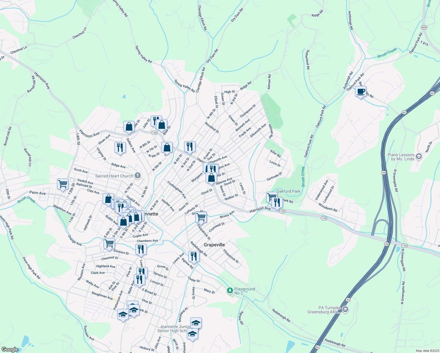 714 North 1st Street, PA Walk Score