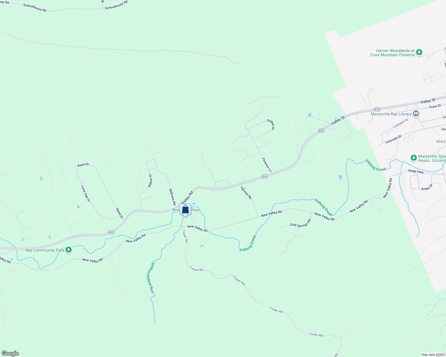 map of restaurants, bars, coffee shops, grocery stores, and more near 20 Brubeck Circle in Marysville