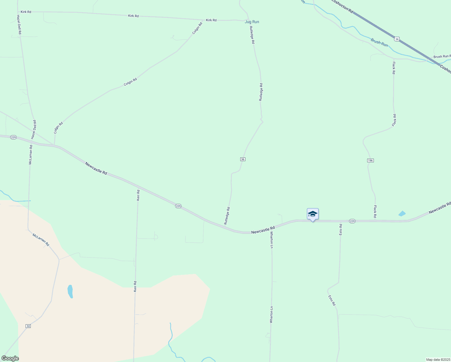 map of restaurants, bars, coffee shops, grocery stores, and more near 7837 Rutledge Road in Walhonding