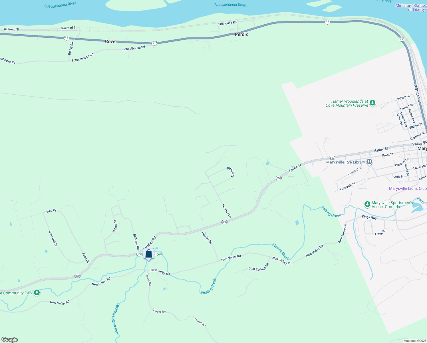 map of restaurants, bars, coffee shops, grocery stores, and more near 3 Dicken Drive in Marysville